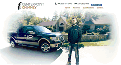Desktop Screenshot of centerpointchimney.com